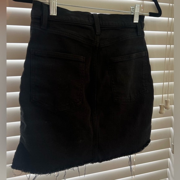 Wilfred Free Black Denim Skirt - Picture 2 of 3